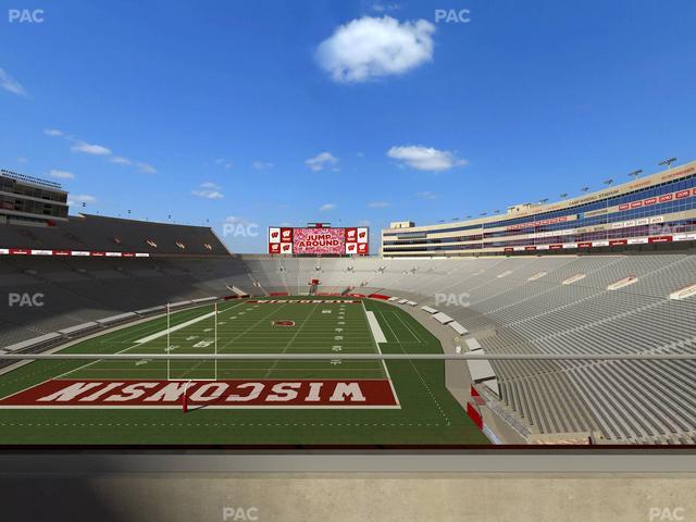 Camp Randall Stadium - Section Terrace Patio Seats 502 Seat View