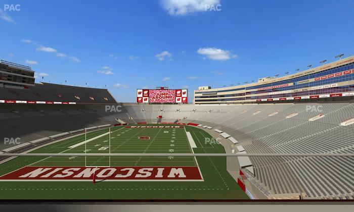 Camp Randall Stadium - Section Terrace Patio Seats 502 Seat View