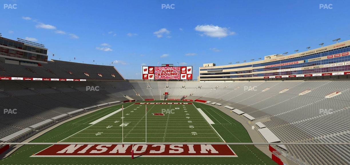 Camp Randall Stadium - Section Terrace Patio Seats 503 Seat View