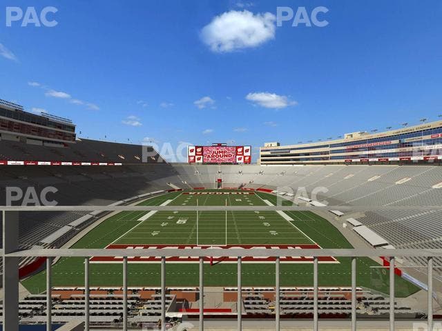 Camp Randall Stadium - Section Terrace Patio Seats 504 Seat View