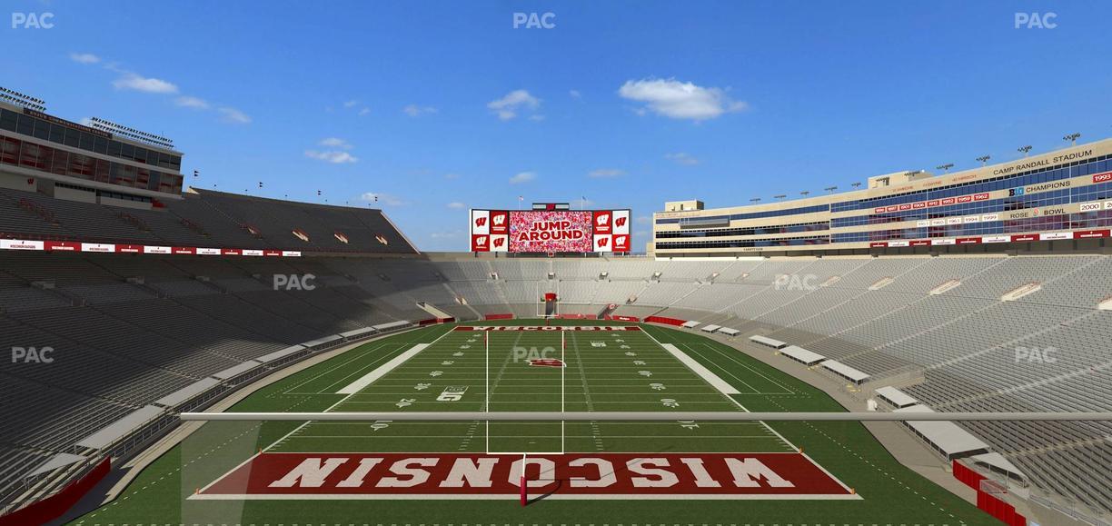 Camp Randall Stadium - Section Terrace Patio Seats 504 Seat View