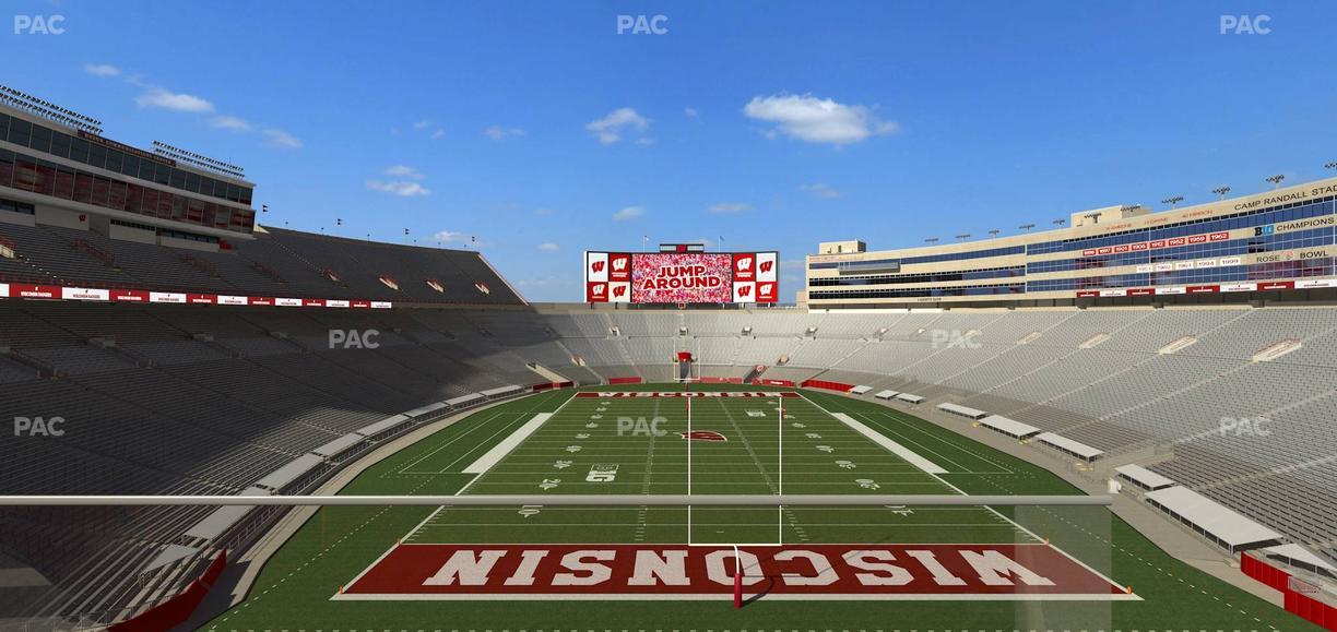 Camp Randall Stadium - Section Terrace Patio Seats 505 Seat View
