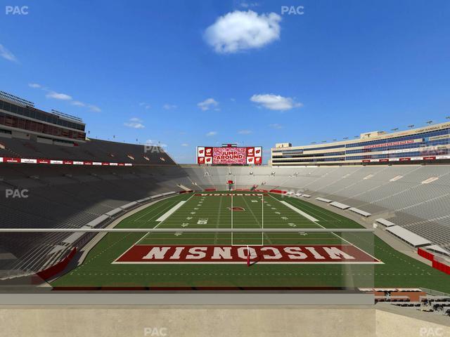 Camp Randall Stadium - Section Terrace Patio Seats 505 Seat View
