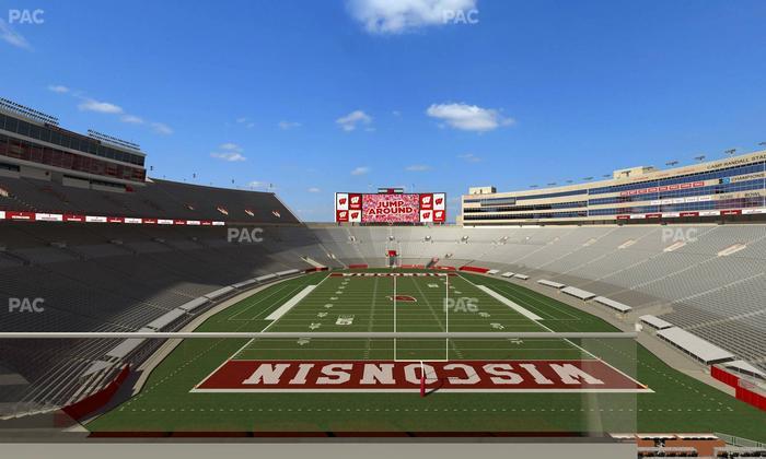 Camp Randall Stadium - Section Terrace Patio Seats 505 Seat View