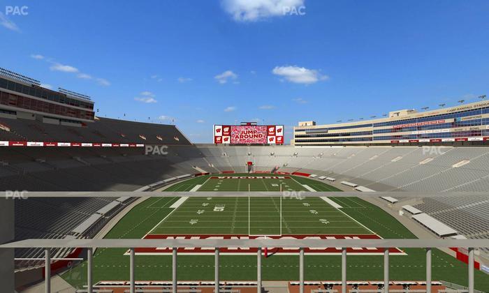 Camp Randall Stadium - Section Terrace Patio Seats 505 Seat View
