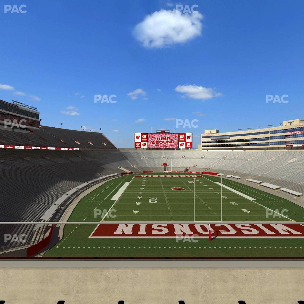 Camp Randall Stadium - Section Terrace Patio Seats 506 Seat View