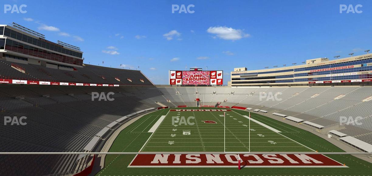 Camp Randall Stadium - Section Terrace Patio Seats 506 Seat View