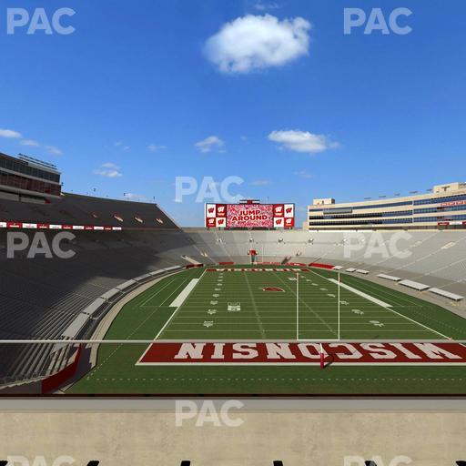 Camp Randall Stadium - Section Terrace Patio Seats 506 Seat View
