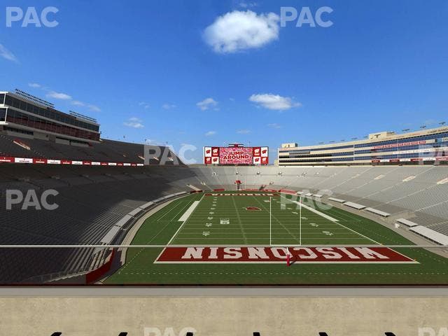 Camp Randall Stadium - Section Terrace Patio Seats 506 Seat View