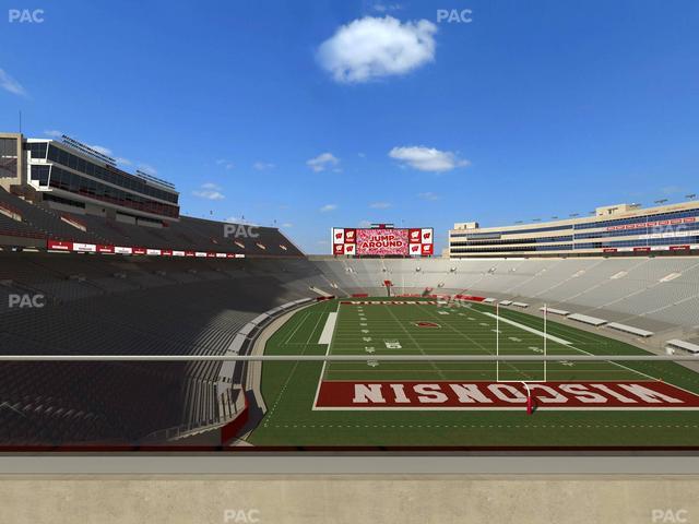 Camp Randall Stadium - Section Terrace Patio Seats 507 Seat View