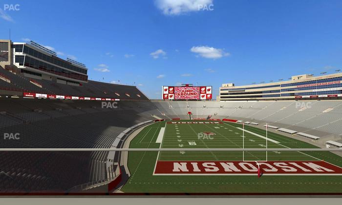 Camp Randall Stadium - Section Terrace Patio Seats 507 Seat View