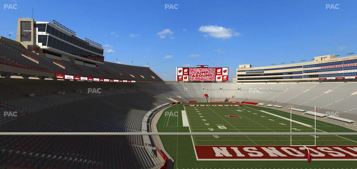 Camp Randall Stadium - Section Terrace Patio Seats 508 Seat View
