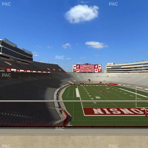 Camp Randall Stadium - Section Terrace Patio Seats 508 Seat View