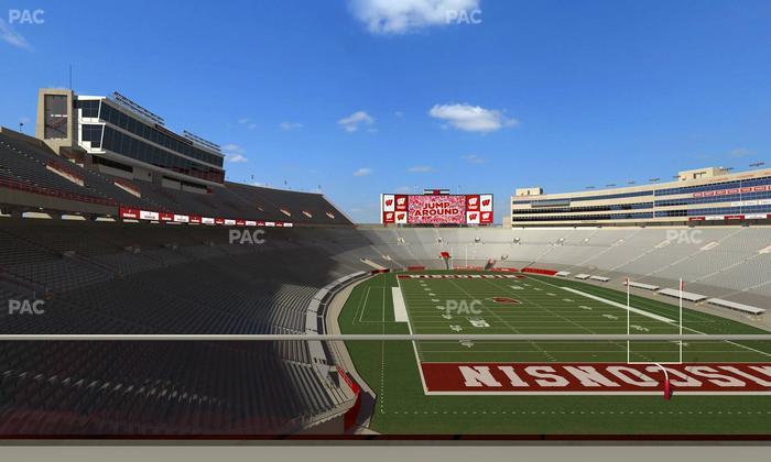 Camp Randall Stadium - Section Terrace Patio Seats 508 Seat View
