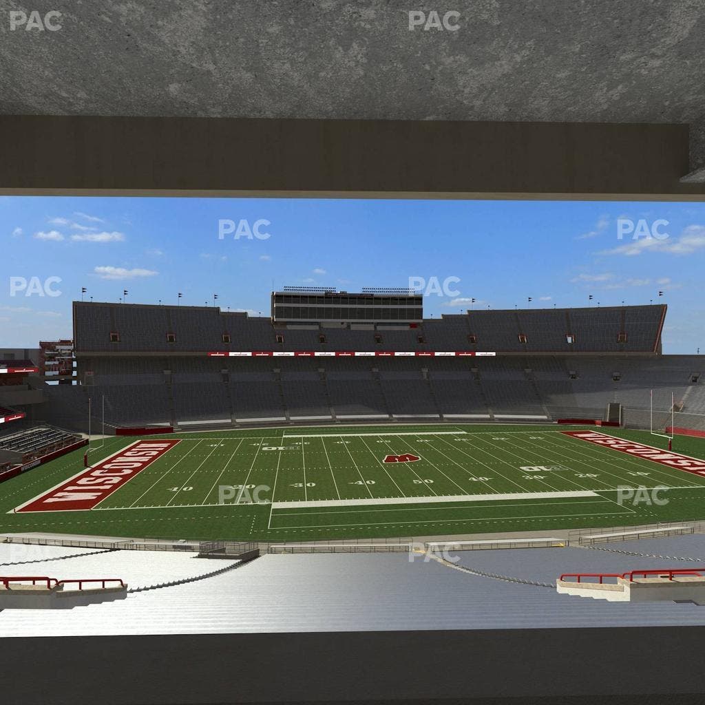Camp Randall Stadium - Section U Wc Seat View