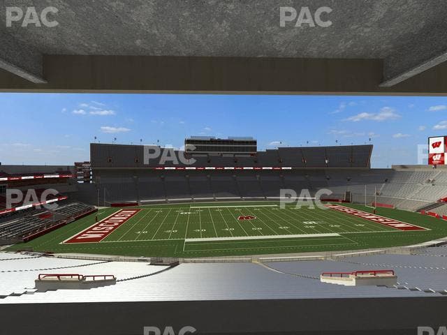 Camp Randall Stadium - Section U Wc Seat View