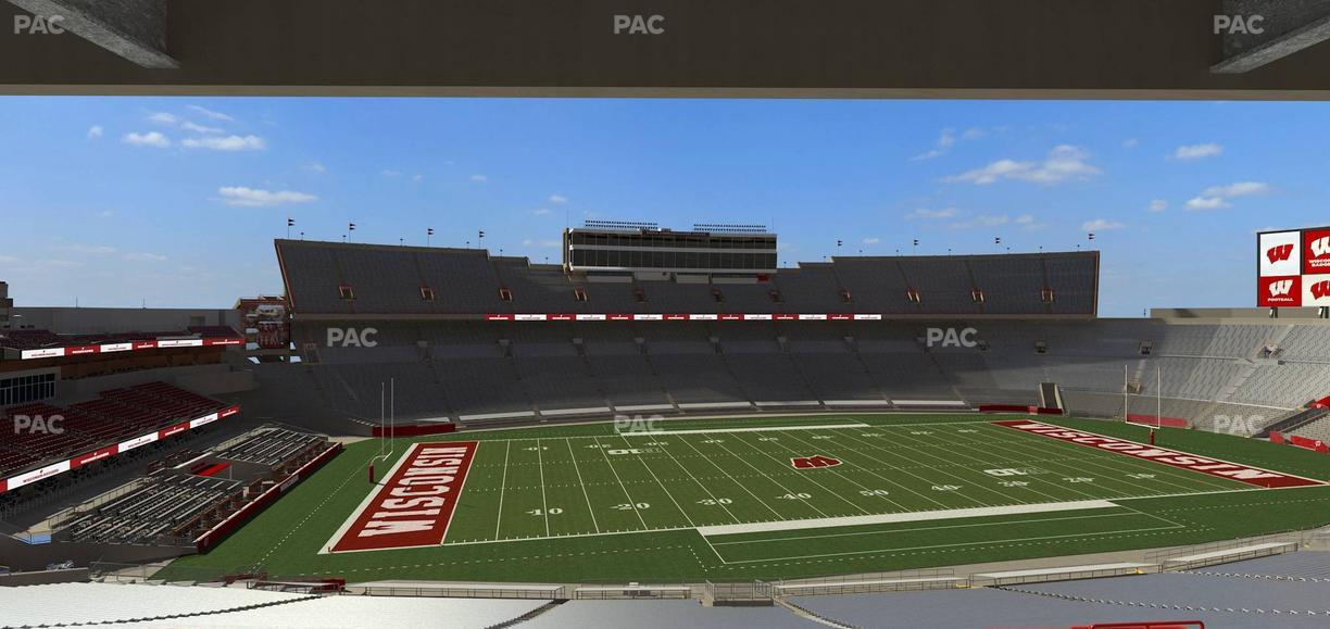Camp Randall Stadium - Section V Wc Seat View