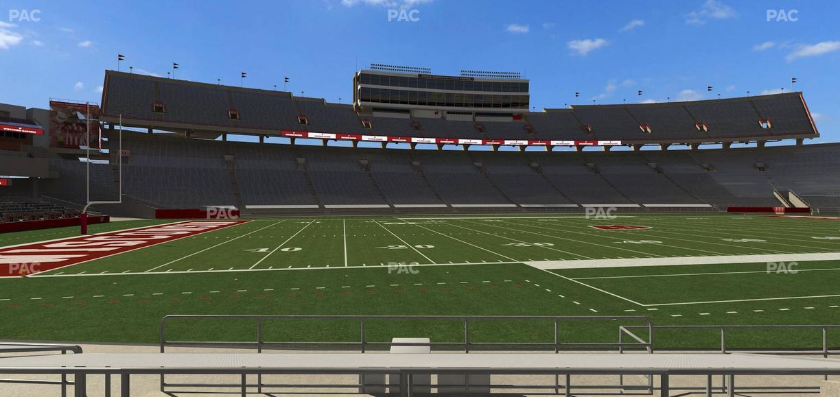 Camp Randall Stadium - Section V Seat View