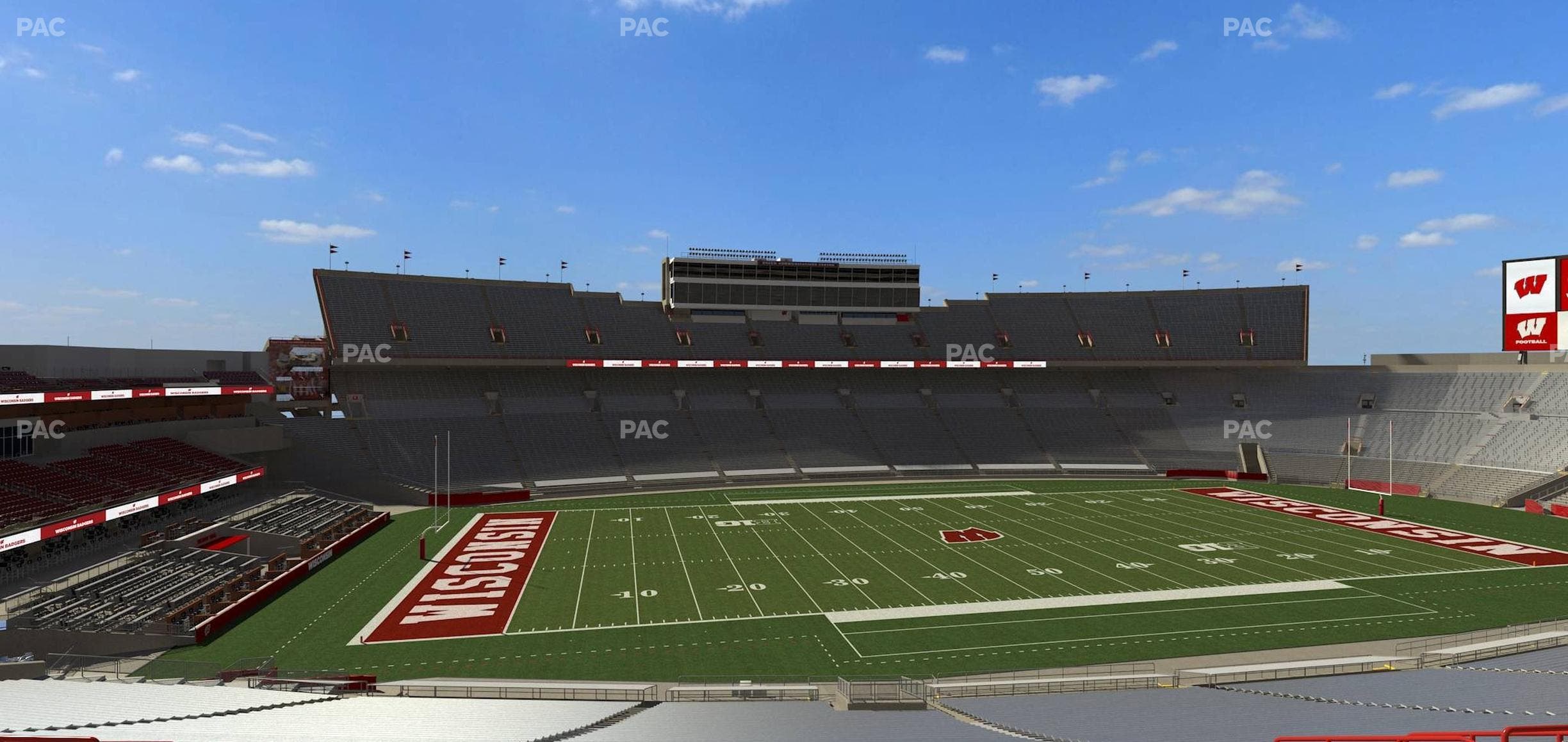 Camp Randall Stadium - Section V Seat View