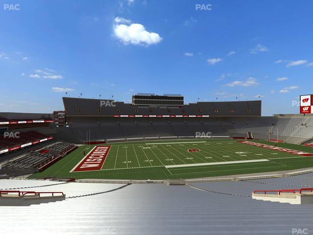 Camp Randall Stadium - Section V Seat View Camp Randall Stadium - Section V Seat View