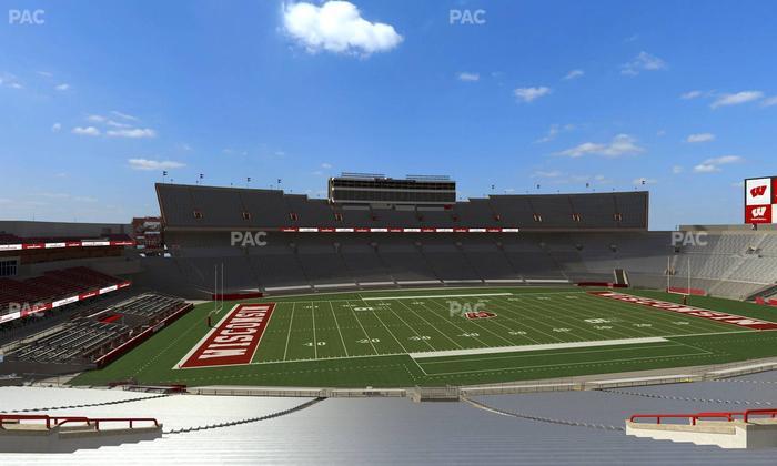 Camp Randall Stadium - Section V Seat View