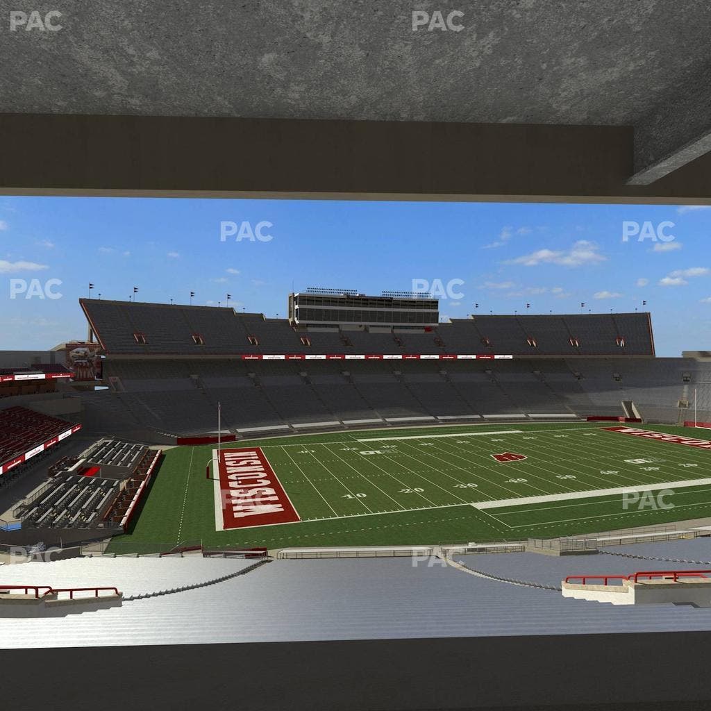 Camp Randall Stadium - Section W Wc Seat View