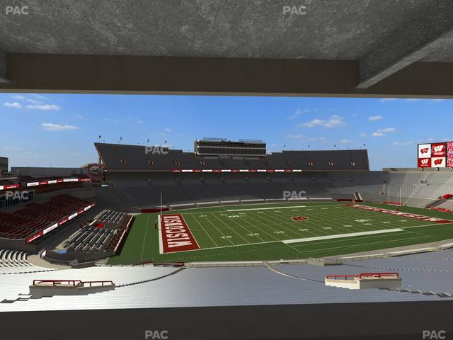 Camp Randall Stadium - Section W Wc Seat View Camp Randall Stadium - Section W Wc Seat View