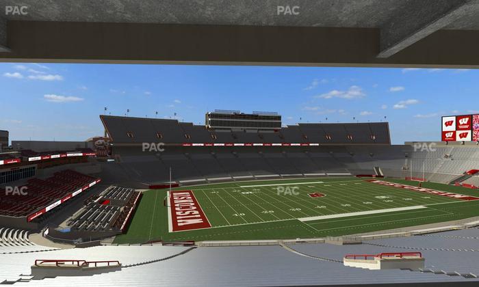 Camp Randall Stadium - Section W Wc Seat View