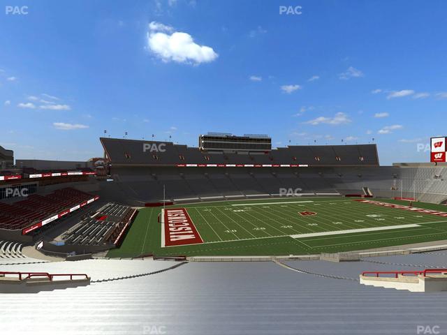 Camp Randall Stadium - Section W Seat View Camp Randall Stadium - Section W Seat View