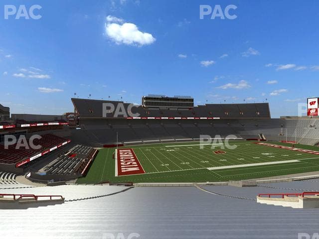 Camp Randall Stadium - Section W Seat View