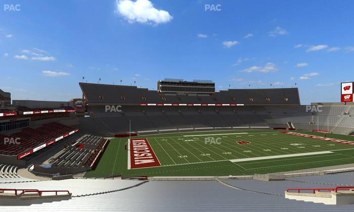 Camp Randall Stadium - Section W Seat View
