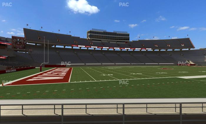 Camp Randall Stadium - Section W Seat View