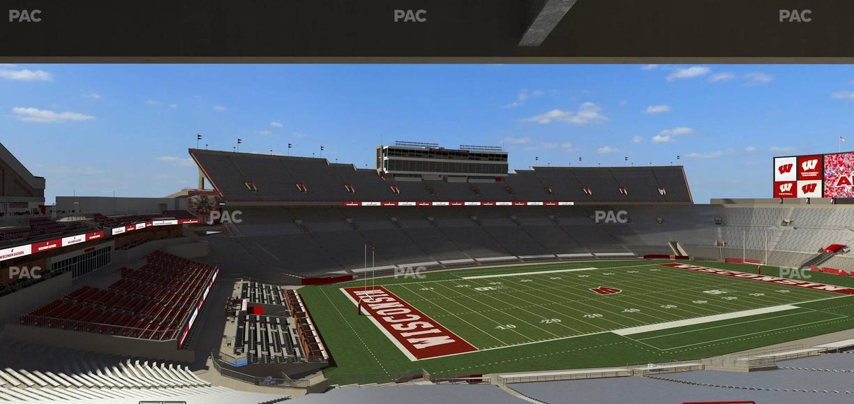 Camp Randall Stadium - Section X Wc Seat View