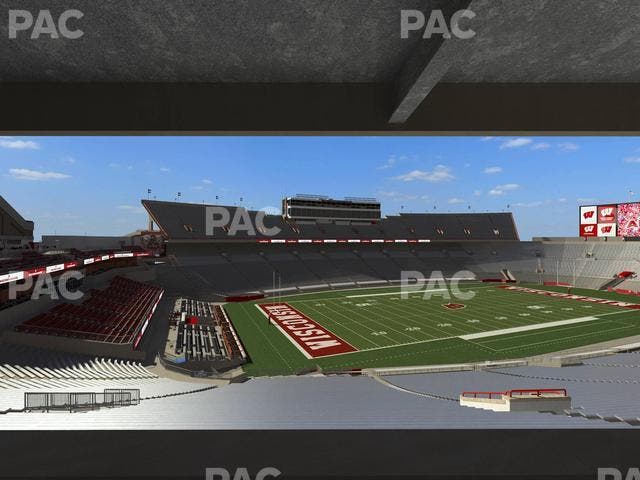 Camp Randall Stadium - Section X Wc Seat View