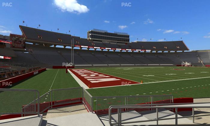 Camp Randall Stadium - Section X Seat View