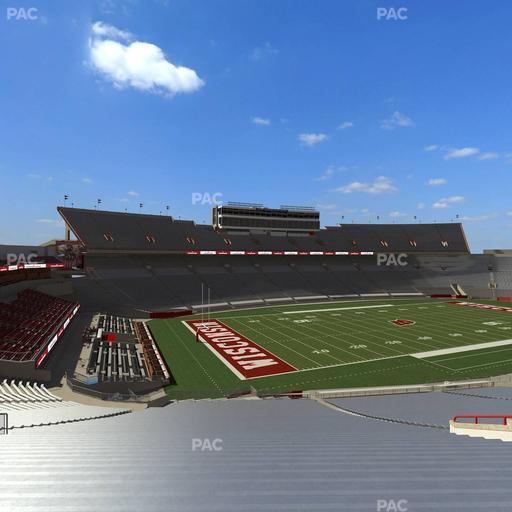 Camp Randall Stadium - Section X Seat View