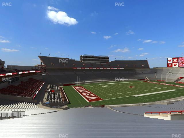Camp Randall Stadium - Section X Seat View Camp Randall Stadium - Section X Seat View