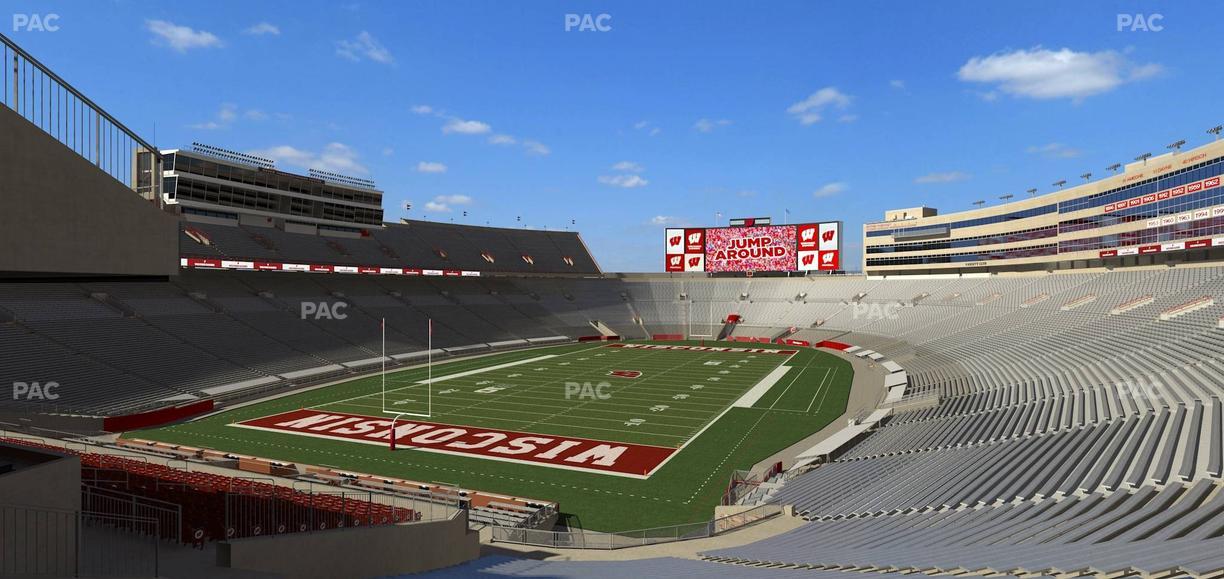 Camp Randall Stadium - Section Y 2 Seat View