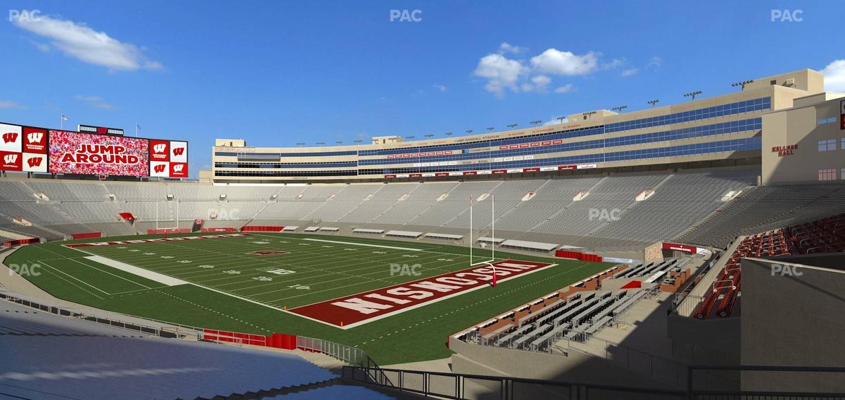 Camp Randall Stadium - Section Z 1 Seat View