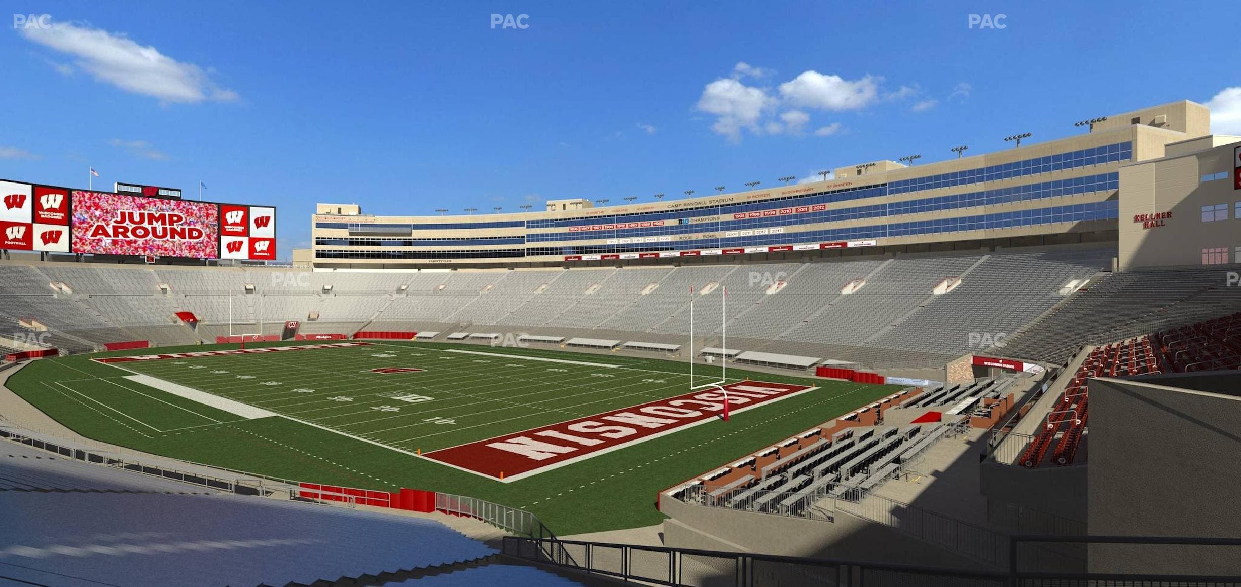Camp Randall Stadium - Section Z 1 Seat View