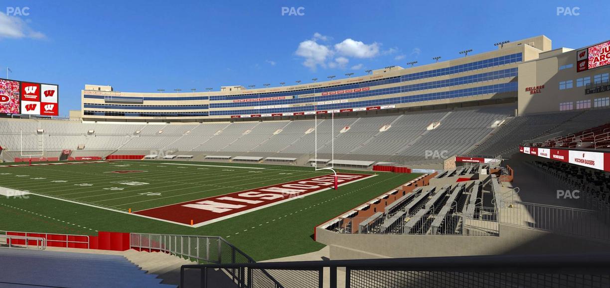 Camp Randall Stadium - Section Z 1 Seat View