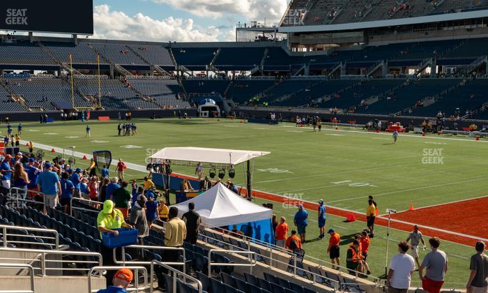 Camping World Stadium - Section 101 Seat View