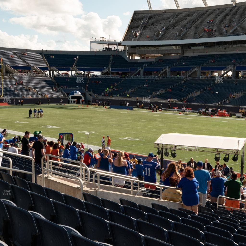 Camping World Stadium - Section 103 Seat View