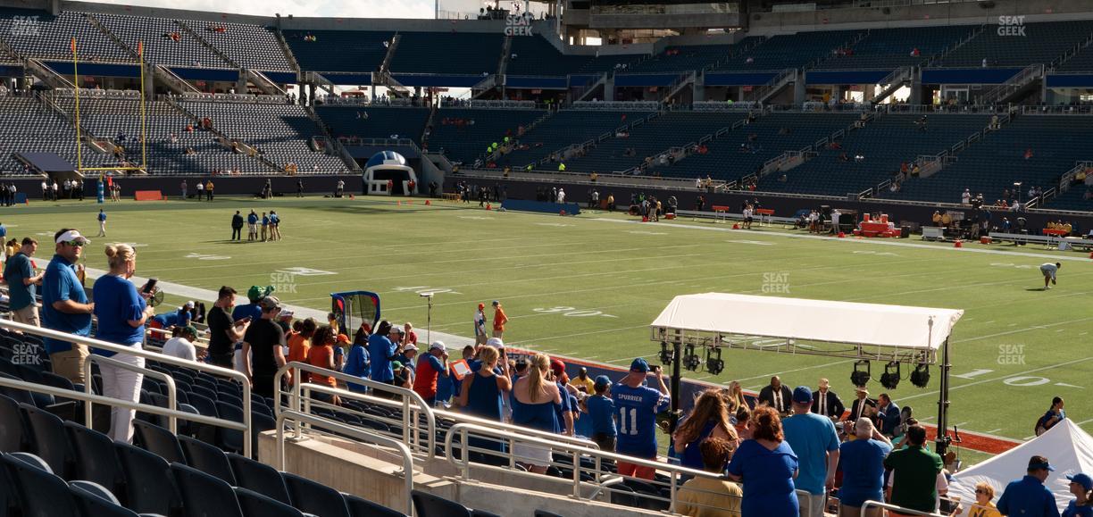 Camping World Stadium - Section 103 Seat View