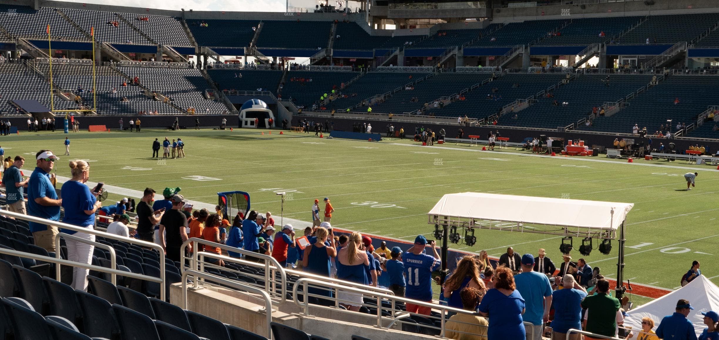 Camping World Stadium - Section 103 Seat View