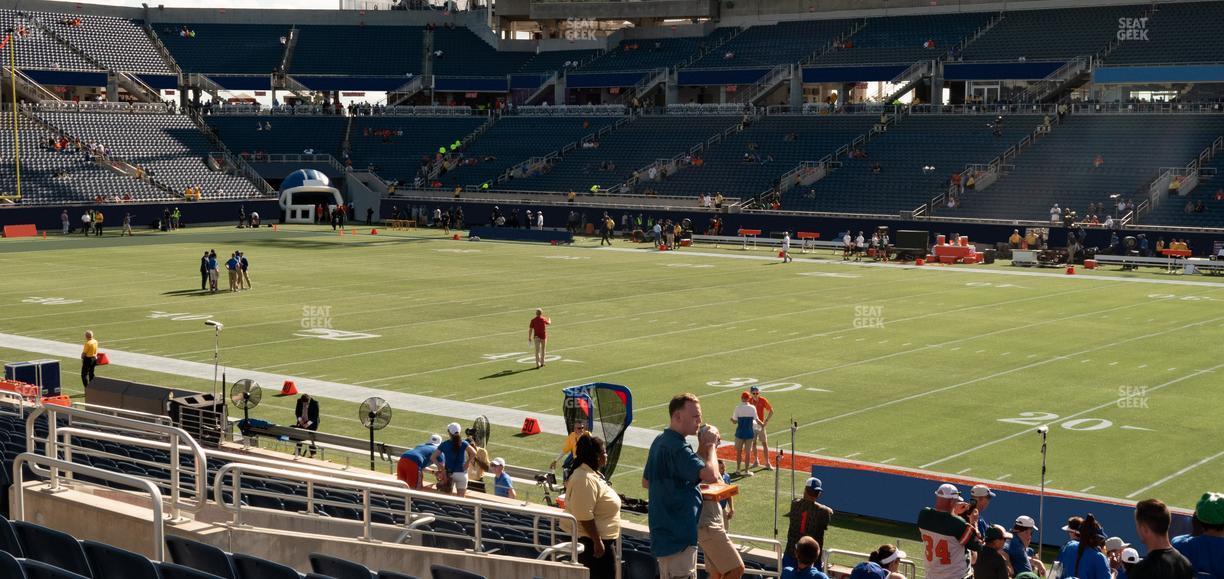 Camping World Stadium - Section 105 Seat View