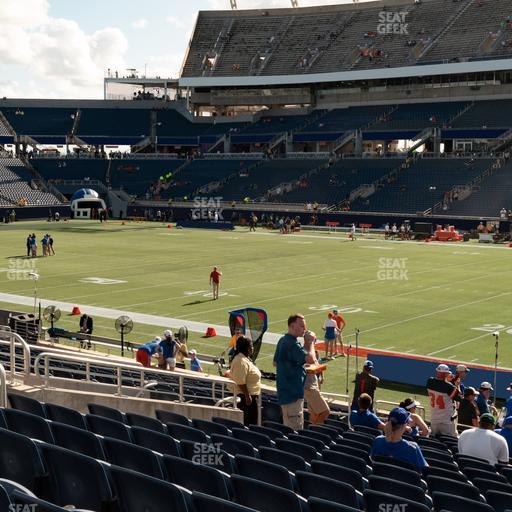 Camping World Stadium - Section 105 Seat View