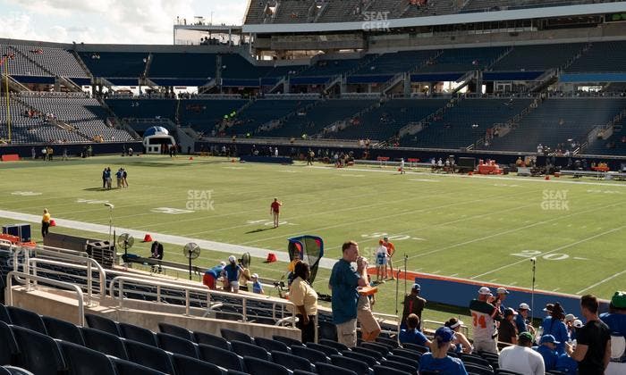Camping World Stadium - Section 105 Seat View