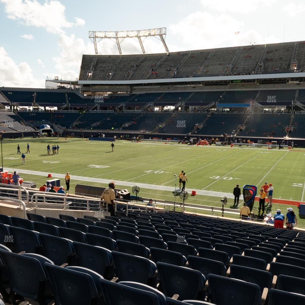 Camping World Stadium - Section 106 Seat View