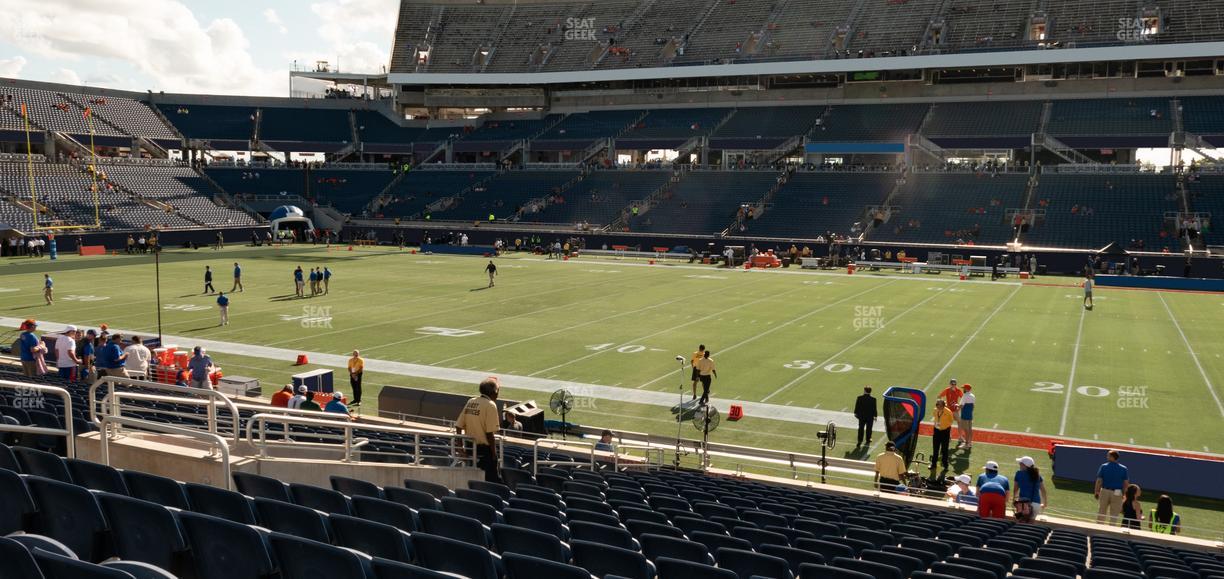 Camping World Stadium - Section 106 Seat View